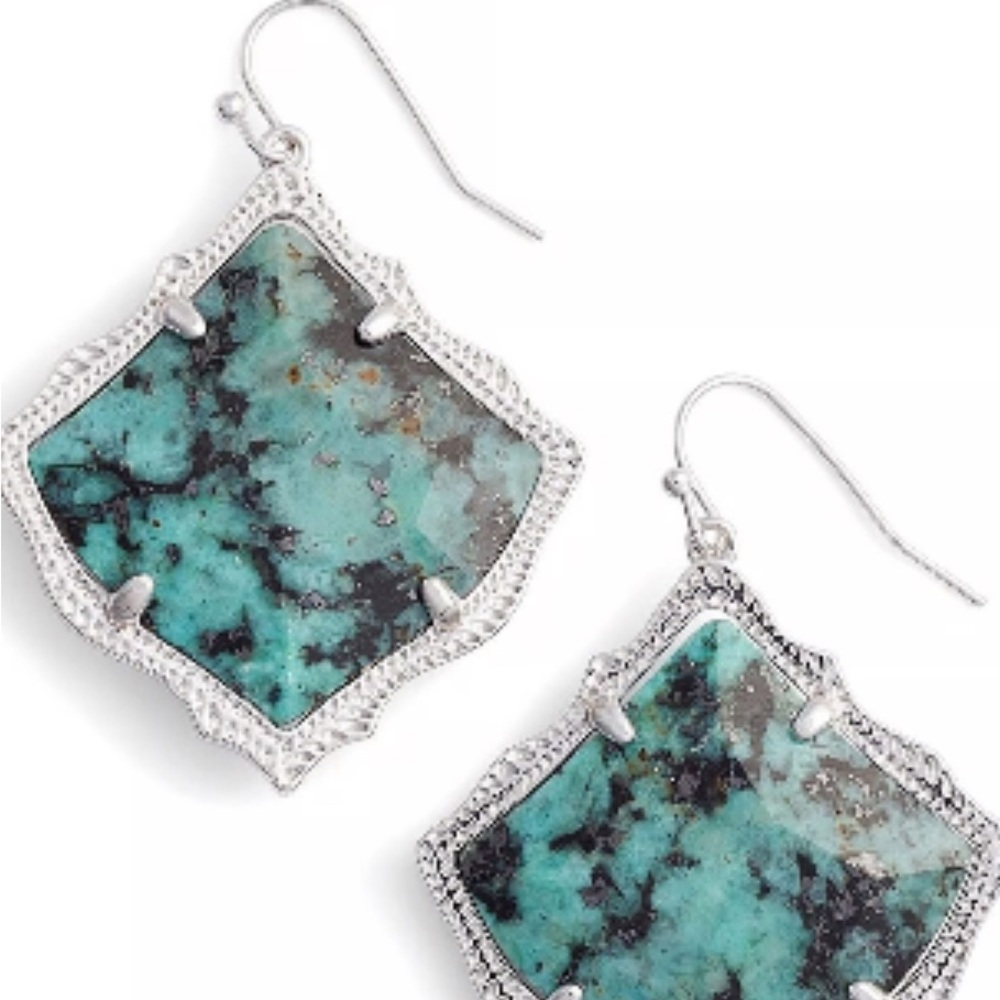Kendra Scott Kirsten Earrings - African Turquoise - Picture 5 of 5